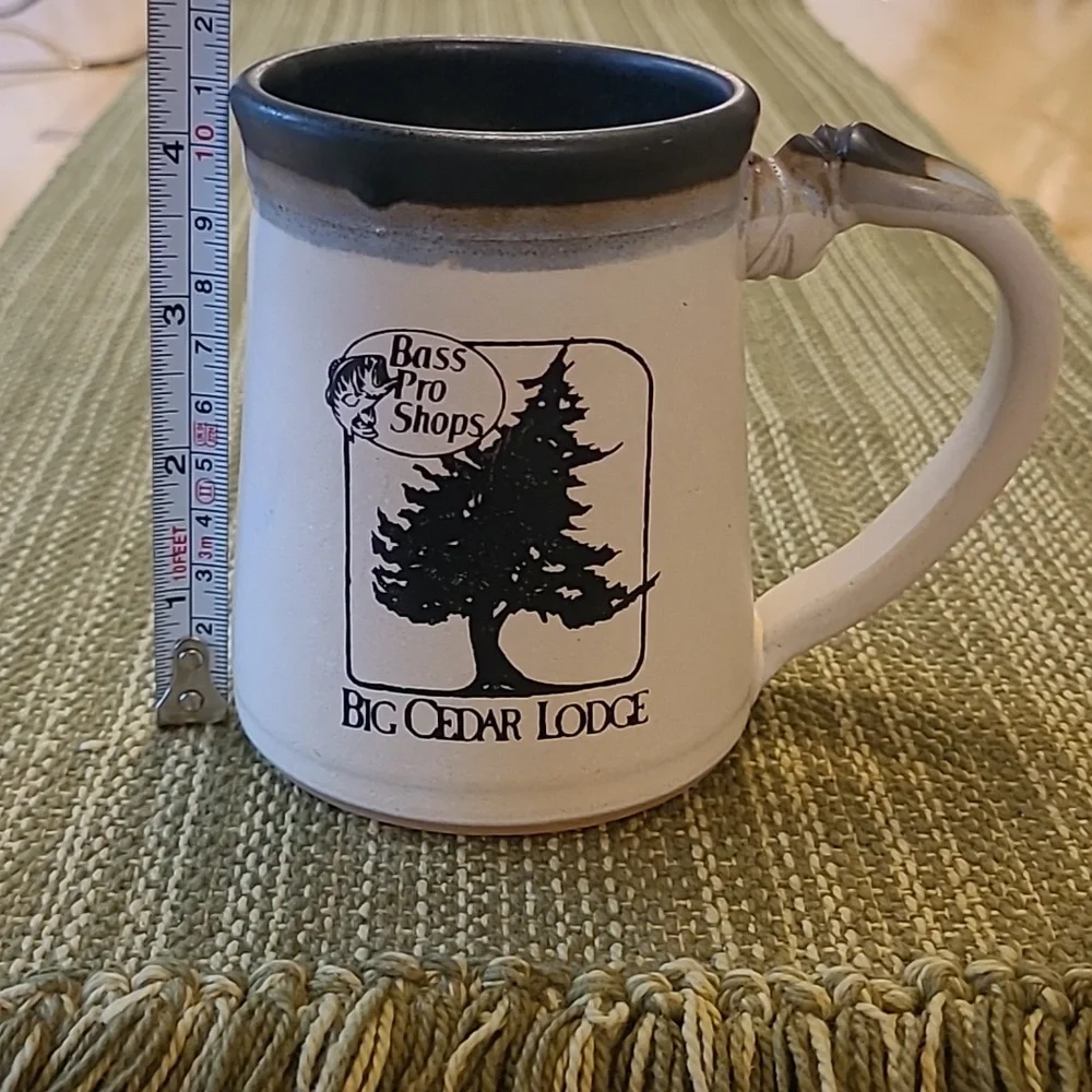 Mary Weber Pottery Handmade Big Cedar Lodge Coffee Mug Cup